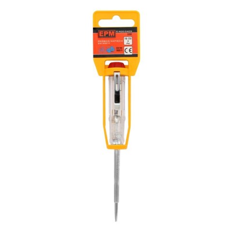 PRÓBNIK NAPIECIA ZAKRES:110-250V 140MM EPM PRÓBNIK NAPIECIA ZAKRES:110-250V 140MM EPM