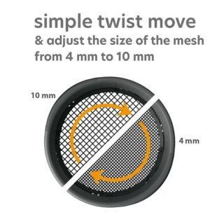 SITKO OGRODOWE RESPANA GARDEN SIEVE - CZARNE PROSPERPLAST