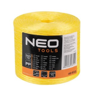 SZNUREK POLIPROPYLENOWY 500M NEO