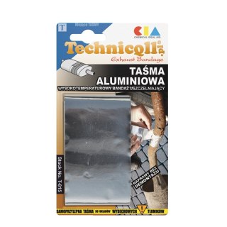 TAŚMA ALUMINIOWA-BANDAŻ DO TŁUMIKÓW 1.2M*50MM TECHNICQLL