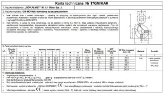 HAK Z ZABEZPIECZENIEM OBROTOWY 2000KG GM-HO UN