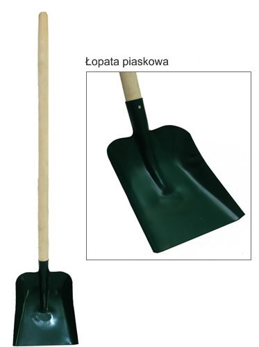 ŁOPATA PIASKOWA OPRAWNA PROSTA UN ŁOPATA PIASKOWA OPRAWNA PROSTA UN