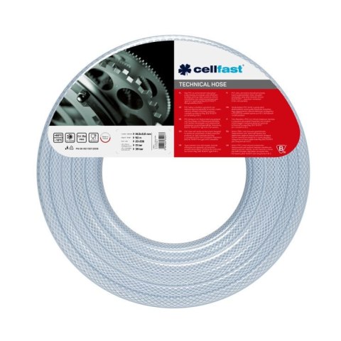 WĄŻ TECHNICZNY / ŚRODKI OCHRONY ROŚLIN 14*3 50MB CELL-FAST WĄŻ TECHNICZNY / ŚRODKI OCHRONY ROŚLIN 14*3 50MB CELL-FAST