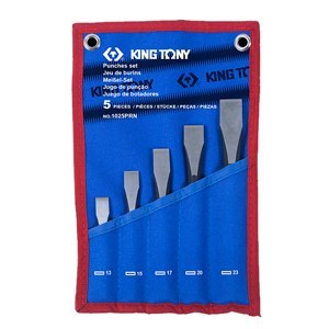 ZESTAW PRZECINAKÓW 5CZ., ETUI KING TONY ZESTAW PRZECINAKÓW 5CZ., ETUI KING TONY
