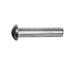 NIT STALOWY OCYNKOWANY ŁEB KULISTY 5*10MM UN NIT STALOWY OCYNKOWANY ŁEB KULISTY 5*10MM UN