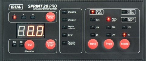 PROSTOWNIK Z ROZRUCHEM SPRINT WET/AGM 20 PRO IDEAL PROSTOWNIK Z ROZRUCHEM SPRINT WET/AGM 20 PRO IDEAL