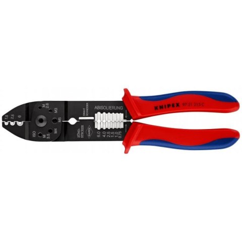 SZCZYPCE DO ZAGNIATANIA ZŁĄCZEK KABLOWYCH 0,5-6,0 MM KNIPEX SZCZYPCE DO ZAGNIATANIA ZŁĄCZEK KABLOWYCH 0,5-6,0 MM KNIPEX