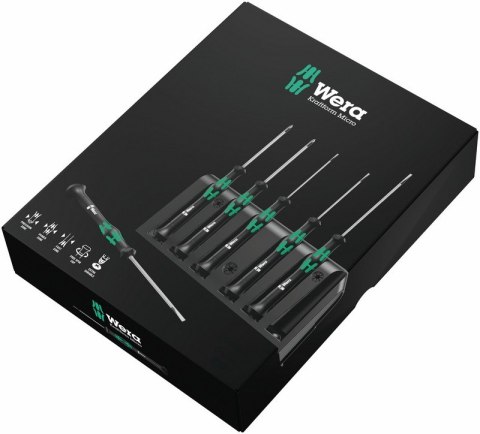 ZESTAW WKRĘTAKÓW KRAFTFORM MICRO 6SZT. WERA ZESTAW WKRĘTAKÓW KRAFTFORM MICRO 6SZT. WERA