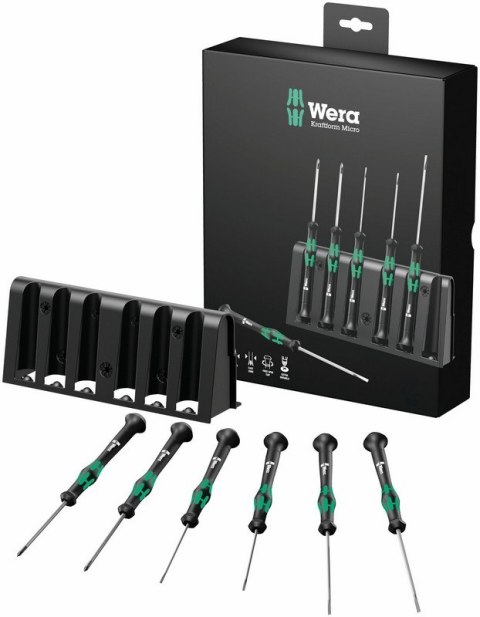 ZESTAW WKRĘTAKÓW KRAFTFORM MICRO 6SZT. WERA ZESTAW WKRĘTAKÓW KRAFTFORM MICRO 6SZT. WERA