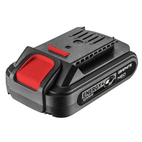 AKUMULATOR ENERGY+ 18V LI-ION 2.0AH GRAPHITE AKUMULATOR ENERGY+ 18V LI-ION 2.0AH GRAPHITE