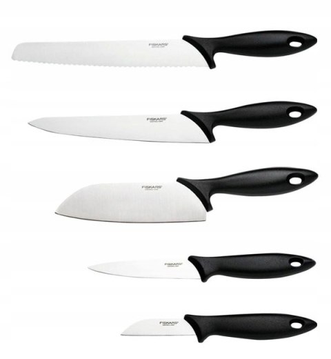 ESSENTIAL ZESTAW 5 NOŻY W BLOKU FISKARS ESSENTIAL ZESTAW 5 NOŻY W BLOKU FISKARS