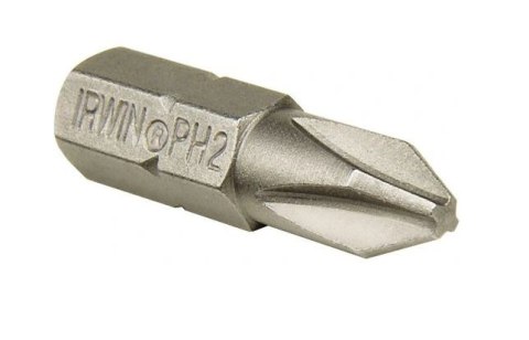 GROT, BIT, KOŃCÓWKA TYPU PHILLIPS 1/4' 25MM 10 SZT. PH1 IRWIN GROT, BIT, KOŃCÓWKA TYPU PHILLIPS 1/4' 25MM 10 SZT. PH1 IRWIN