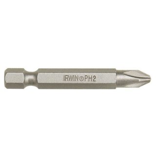 GROT, BIT, KOŃCÓWKA TYPU PHILLIPS PH2 1/4' DŁUGI 50MM 5 SZT. IRWIN