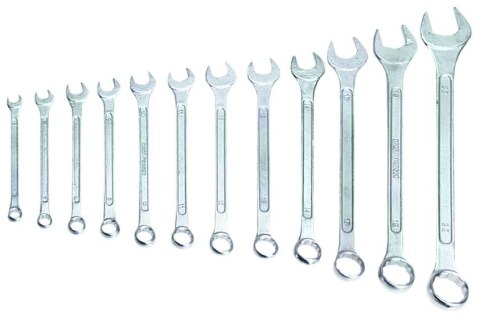KOMPLET KLUCZY PŁASKO-OCZKOWYCH 8-SZTUK 6-19MM TOP TOOLS KOMPLET KLUCZY PŁASKO-OCZKOWYCH 8-SZTUK 6-19MM TOP TOOLS