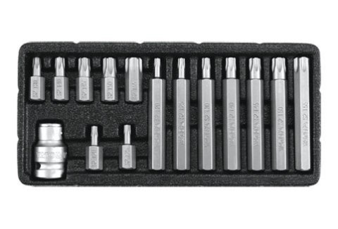 KOMPLET KLUCZY TORX T20-T55 15SZTUK YATO KOMPLET KLUCZY TORX T20-T55 15SZTUK YATO