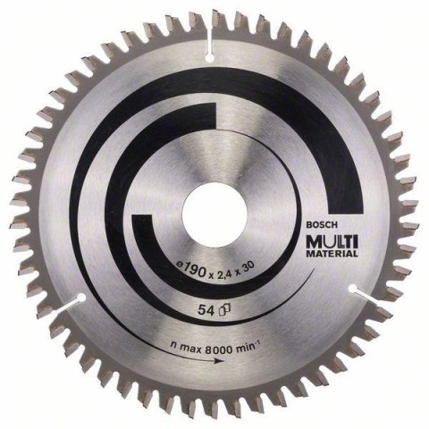PIŁA TARCZOWA-H MULTI 190*2,4*30Z*54 BOSCH PIŁA TARCZOWA-H MULTI 190*2,4*30Z*54 BOSCH