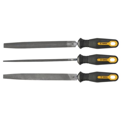 PILNIKI DO METALU KOMPLET 3-SZTUKOWY 200MM TOPEX PILNIKI DO METALU KOMPLET 3-SZTUKOWY 200MM TOPEX