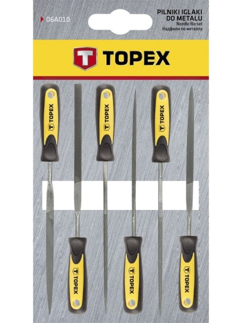 PILNIKI IGLAKI KOMPLET 6-SZTUKOWY TOPEX PILNIKI IGLAKI KOMPLET 6-SZTUKOWY TOPEX