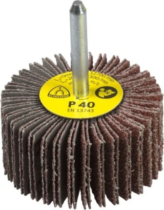 ŚCIERNICA LISTKOWA KM613 GRANULACJA 40 80/30/6MM 13140 KLINGSPOR