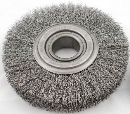 SZCZOTKA TARCZOWA DRUT STALOWY OTWÓR 22MM, FI120MM UN SZCZOTKA TARCZOWA DRUT STALOWY OTWÓR 22MM, FI120MM UN