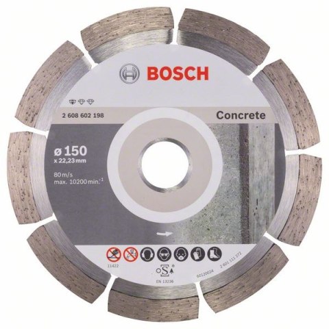 TARCZA DIAMENTOWA SEGMENTOWA CONCRETE 150*22.3*2.0 BOSCH TARCZA DIAMENTOWA SEGMENTOWA CONCRETE 150*22.3*2.0 BOSCH