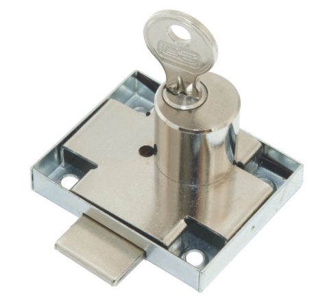 ZAMEK MEBLOWY ZMB-2 NIKLOWANY LEWY LOB ZAMEK MEBLOWY ZMB-2 NIKLOWANY LEWY LOB