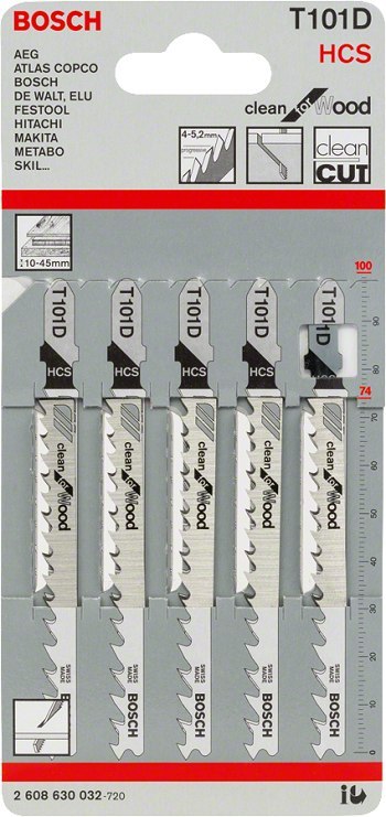 BRZESZCZOT DO WYRZYNARKI T101D 5SZT. BOSCH BRZESZCZOT DO WYRZYNARKI T101D 5SZT. BOSCH