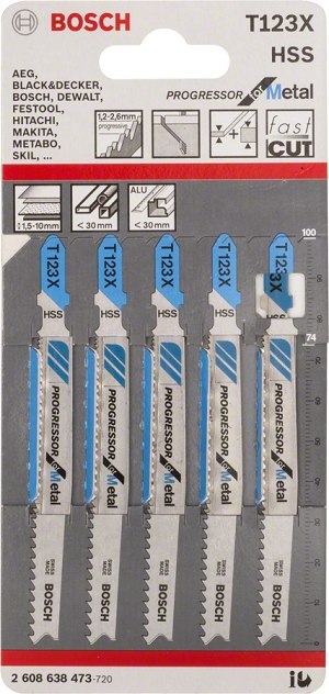 BRZESZCZOT DO WYRZYNARKI T123X 5SZT. BOSCH BRZESZCZOT DO WYRZYNARKI T123X 5SZT. BOSCH