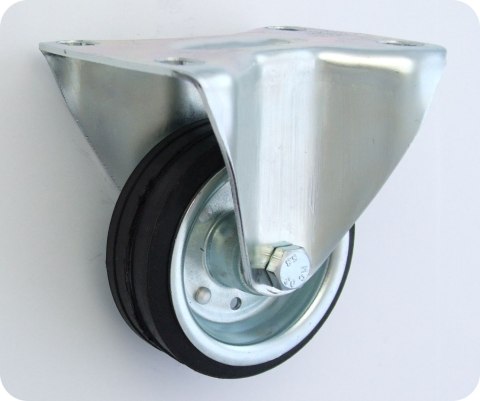KOŁO METAL-GUMA 80MM OBUDOWA STAŁA 4 UN KOŁO METAL-GUMA 80MM OBUDOWA STAŁA 4 UN