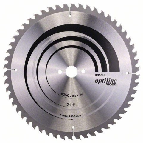 PIŁA TARCZOWA-T OPTILINE WOOD 350*3,5*30/Z54 BOSCH PIŁA TARCZOWA-T OPTILINE WOOD 350*3,5*30/Z54 BOSCH