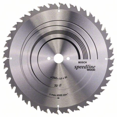 PIŁA TARCZOWA T SPEEDLINE WOOD 350*3,5*30/Z32 BOSCH PIŁA TARCZOWA T SPEEDLINE WOOD 350*3,5*30/Z32 BOSCH