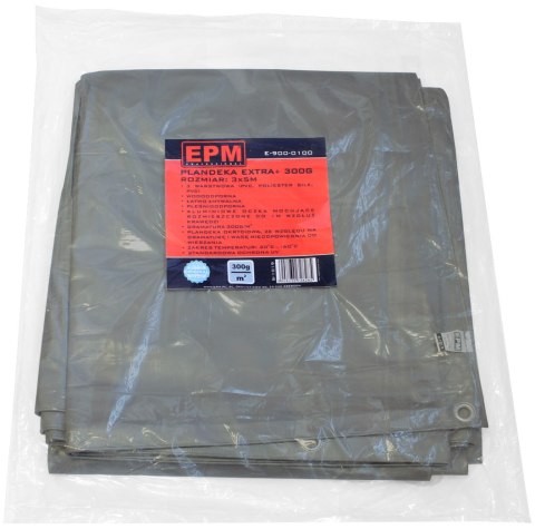 PLANDEKA EXTRA+ 300G/M2 3*5M EPM PLANDEKA EXTRA+ 300G/M2 3*5M EPM