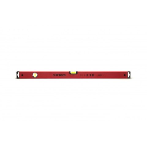 POZIOMICA MALOWANA WSKAŹNIK POZIOMU I PIONU 120CM PRO POZIOMICA MALOWANA WSKAŹNIK POZIOMU I PIONU 120CM PRO