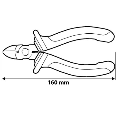 SZCZYPCE TNĄCE BOCZNE 160MM NEO SZCZYPCE TNĄCE BOCZNE 160MM NEO