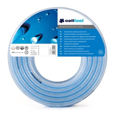 WĄŻ ZBROJONY OGÓLNEGO STOSOWANIA 10*3 50MB CELL-FAST WĄŻ ZBROJONY OGÓLNEGO STOSOWANIA 10*3 50MB CELL-FAST