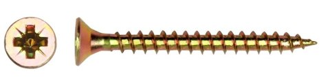 WKRĘT DO DREWNA OCYNK ŻÓŁTY 3.0*30MM UN WKRĘT DO DREWNA OCYNK ŻÓŁTY 3.0*30MM UN