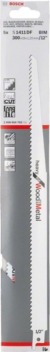 BRZESZCZOT DO PIŁY SZABLASTEJ S1411DF 5SZT. BOSCH BRZESZCZOT DO PIŁY SZABLASTEJ S1411DF 5SZT. BOSCH