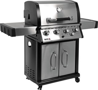 GRILL GAZOWY 4+1 STAL NIERDZEWNA 17,5KW YATO