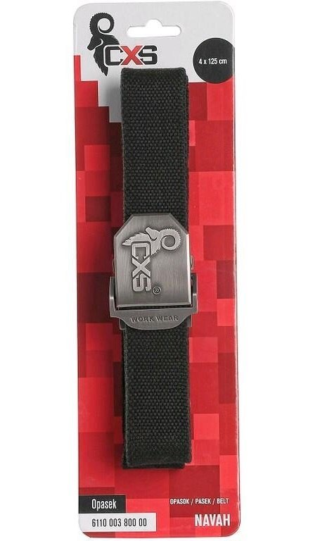 PASEK NAVAH CXS CZARNY 4CM ROZMIAR 125CM CXS PASEK NAVAH CXS CZARNY 4CM ROZMIAR 125CM CXS