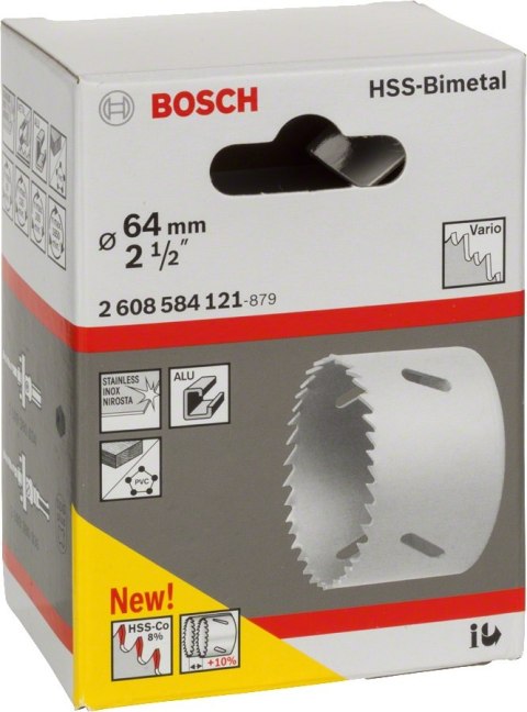 PIŁA OTWORNICA BIMETAL 64MM BOSCH PIŁA OTWORNICA BIMETAL 64MM BOSCH
