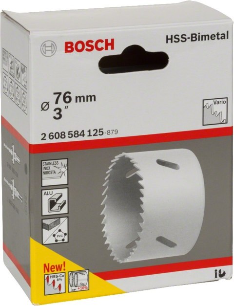 PIŁA OTWORNICA BIMETAL 76MM BOSCH PIŁA OTWORNICA BIMETAL 76MM BOSCH