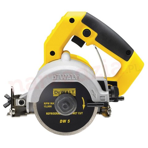 PRZECINARKA Z TARCZĄ DIAMENTOWĄ 'NA MOKRO' 110MM 1300W DEWALT PRZECINARKA Z TARCZĄ DIAMENTOWĄ 'NA MOKRO' 110MM 1300W DEWALT