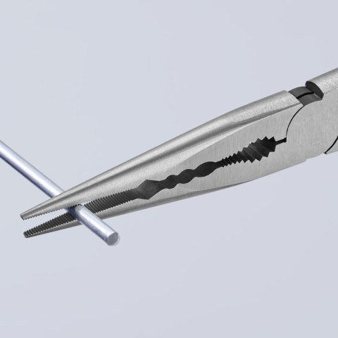 SZCZYPCE PŁASKIE MONTAŻOWE Z PROFILEM POPRZECZNYM 280MM KNIPEX SZCZYPCE PŁASKIE MONTAŻOWE Z PROFILEM POPRZECZNYM 280MM KNIPEX