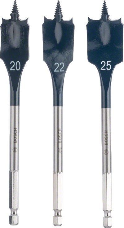 ZESTAW WIERTEŁ 3-SZT SELF CUT SPEED 20,22,25 BOSCH ZESTAW WIERTEŁ 3-SZT SELF CUT SPEED 20,22,25 BOSCH