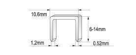 ZSZYWACZ MŁOTKOWY 6-10MM YATO ZSZYWACZ MŁOTKOWY 6-10MM YATO