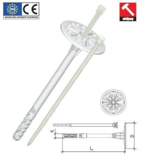 KOŁEK DO IZOLACJI TRZPIEŃ Z TWORZYWA 10*260MM UN