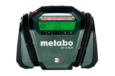 KOMPRESOR BEZOLEJOWY AKUMULATOROWY 18V AK 18 MULTI 0*AH METABO KOMPRESOR BEZOLEJOWY AKUMULATOROWY 18V AK 18 MULTI 0*AH METABO