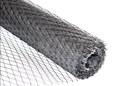 SIATKA PODTYNKOWA CIĘTO-CIĄGNIONA Z BLACHY OCYNKOWANEJ 30CM UN SIATKA PODTYNKOWA CIĘTO-CIĄGNIONA Z BLACHY OCYNKOWANEJ 30CM UN