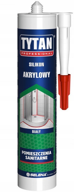 SILIKON AKRYLOWY 280ML BIAŁY TYTAN SILIKON AKRYLOWY 280ML BIAŁY TYTAN