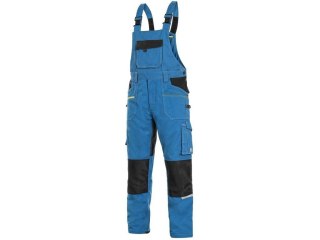 SPODNIE CXS OGRODNICZKI STRETCH NIEBIESKO-CZARNE ROZMIAR 48 CXS
